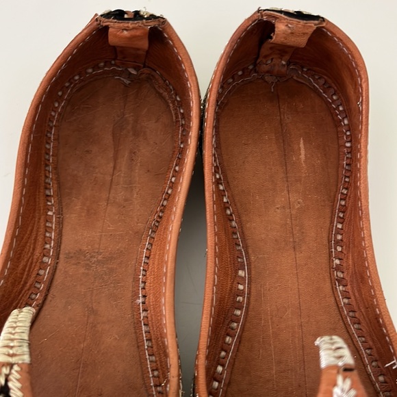 Arabian Handcrafted Leather Women’s Shoes Size 9 - Picture 6 of 6